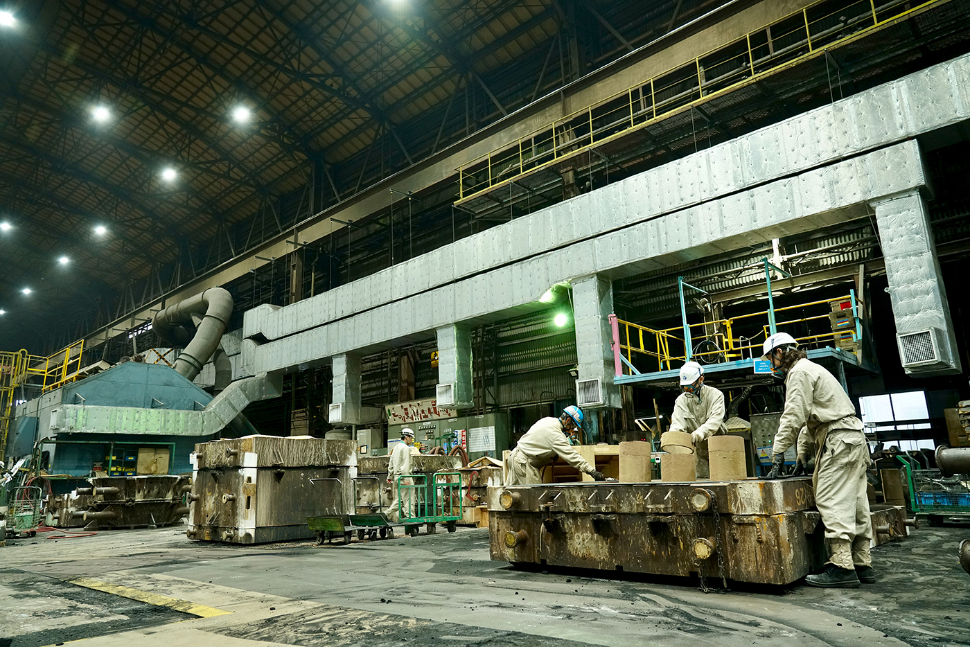 八千代工場鋳鋼工場空調暑熱対
