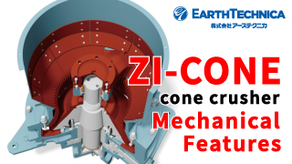 Earthtechnica new Cone Crusher 'ZI-CONE'