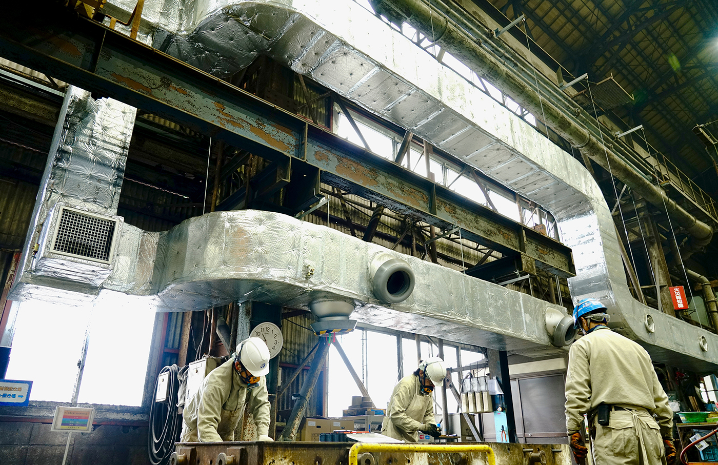 Yachiyo Plant Heat Countermeasures by Air Conditioning